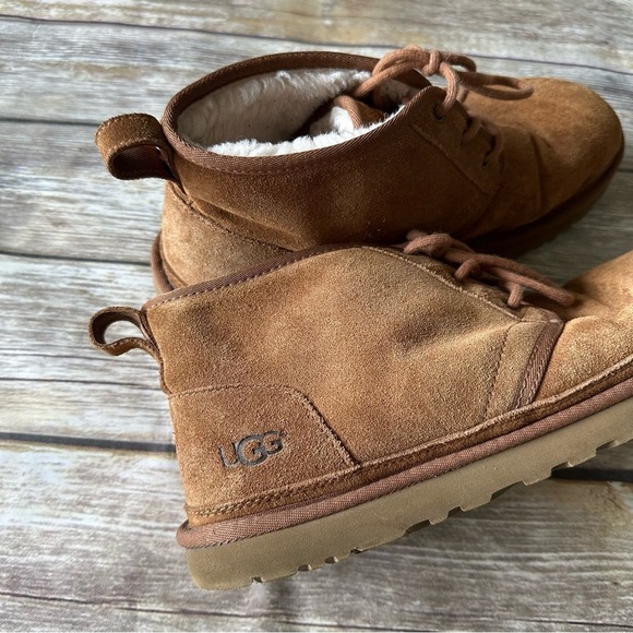 Ugg Neumel Men’s Boots Chestnut Brown Shoes Sz 12